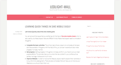 Desktop Screenshot of ledlight-mall.com