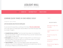 Tablet Screenshot of ledlight-mall.com
